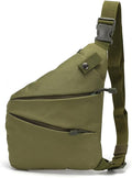 Outdoor Tactical Bag Backpack Military Sport Bag Pack Sling Shoulder Backpack Tactical Bag for Every Day Carry (Military Green)