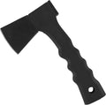 MedievalDepot Outdoor Camping Axe – Compact Full Tang Blade with Hammer Pommel Sheath Included (Black)