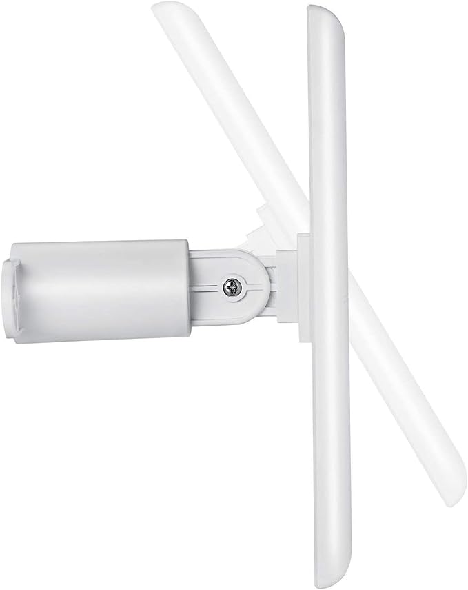 Wasserstein Solar Panel Compatible with Arlo Essential 2K Outdoor Security Camera (2nd Gen) / XL (2nd Gen) &amp Essential Spotlight (Camera NOT Included) - (3-Pack White)