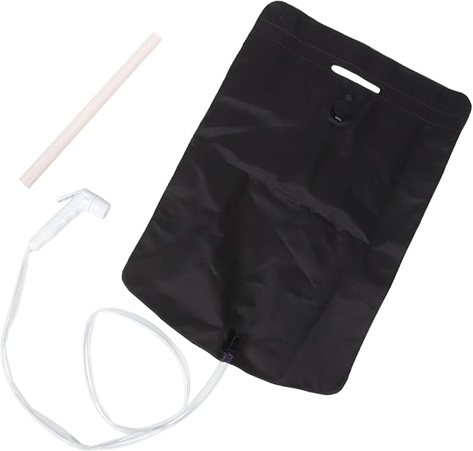 1set Portable Camping Shower Bag Convenient Outdoor Toiletry Accessory for Easy Use During Camping Hiking and Beach Trips Lightweight and Compact Design for Refreshing Showers