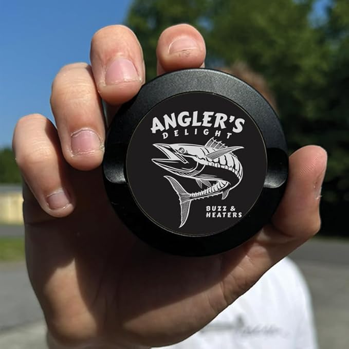 Buzz &amp Heaters Metal Container for Zyn | Metal Holder for Zyn |Metal Can for Zyn | Metal Container for Zyn Gift for Him | Metal Case for Zyn | Subdued Fishing Containers for Zyn | Angler's Delight