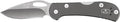 Buck Knives 726 Mini Spitfire Folding EDC Knife 2-3/4” Pocket Knife Blade Lockback Design Aluminum Handles 420HC Stainless Steel Drop Point Folding Blade Made in the USA Gray 2.1 oz