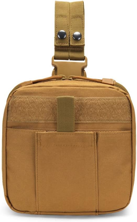 Outdoor Sports Airsoft Gear Molle Assault Combat Hiking Bag Accessory Camouflage Kit Pack Tactical Medical Pouch with Leg Strap