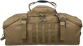 Faircost35L Tactical Travel Backpack Military MOLLE Duffel Bag Army Outdoor Waterproof Sports Luggage Hiking Gym Bag (COYOTE)