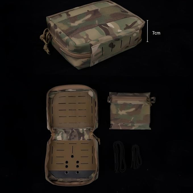 Multi-Functional Equipment Pack: Portable For Car Outdoor Survival Team Activities - First Aid &amp Gear Storage Bag With MOLLE Compatibility
