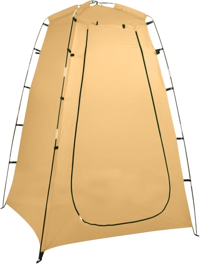 Camping Shower Shower Tent Portable Changing Room Multifunctional 4-in-1 Design Quick Pop-Up Setup with No Tools Required 120x120x190cm/47.24x47.24x74.8 Inches for Camping