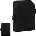 MOLLE GP Tactical Utility Pouch - Multi-Functional Magazine Tool Sundry Storage Abdominal Bag for Airsoft Shooting Vest Belt Hiking Hunting(Matte Black)