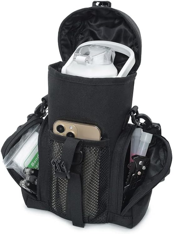 Outdoor Sports Hiking Bag Tactical Assault Combat Camouflage Tactical Molle Pack Water Bottle Pouch