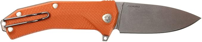 LionSTEEL KUR EDC Folding Knife Sleipner Steel Stone-Washed Blade