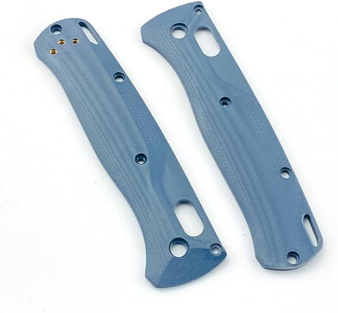 1 Pair Scales Handle Fits for Benchmade Bugout 535 Custom G10 Handle Patch Replacement