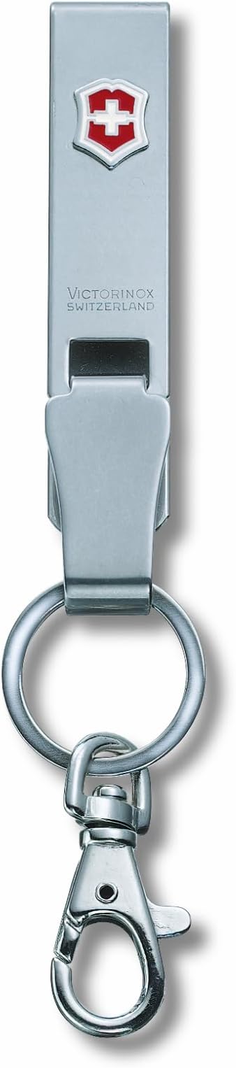Victorinox 4.1858Multiclip Belt Hanger of Steel Silver 136 mm