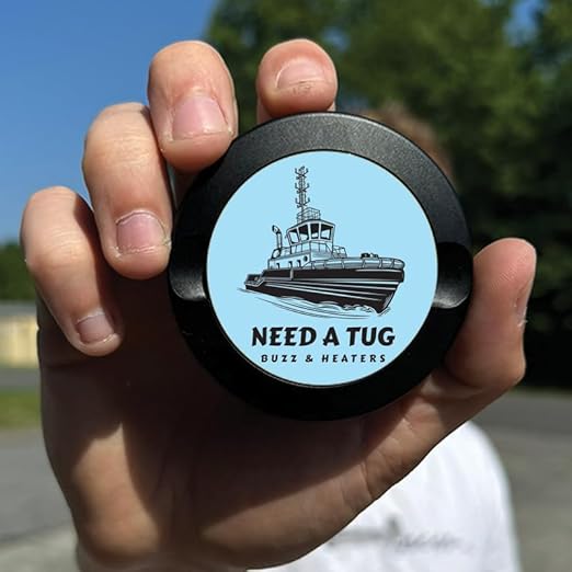 Buzz &amp Heaters Metal Container for Zyn | Metal Holder for Zyn |Metal Can for Zyn | Metal Cases for Zyn Holder | Metal Pouch Cans for Zyn | Offshore Need A Tug