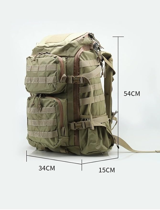 Tactical Backpack Military Molle Hiking 30L Tactical outdoor trekking bag black
