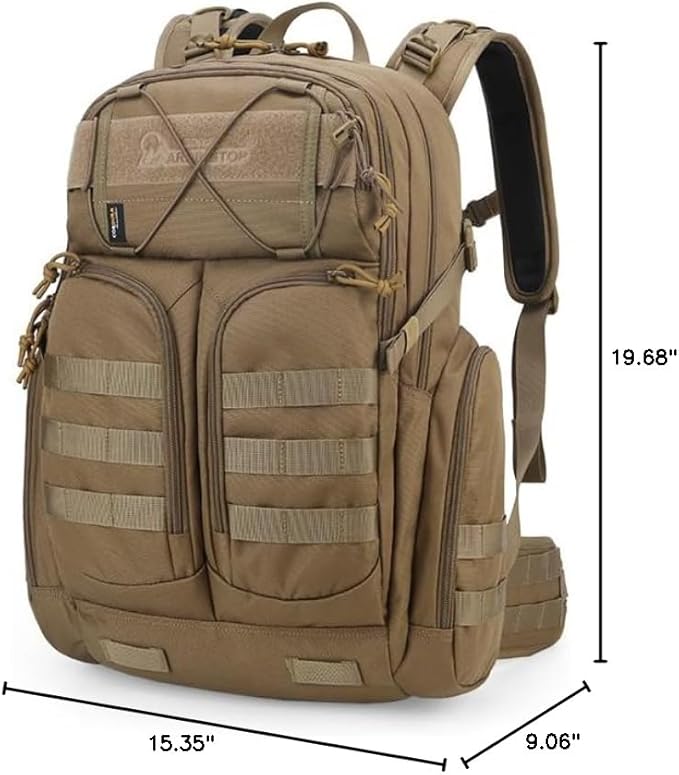 Mardingtop 40L Molle Tactical BackpackMilitary backpack for Men Cordura Backpack for HikingCampingHunting