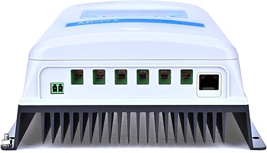 EPEVER MPPT Solar Charge Controller 40A 12/24/36/48V Auto Solar Panels Max PV 150V Common Negative Ground Solar Regulator LED &amp LCD Display for Gel Sealed Flooded Lithium Type (XTRA4415N)