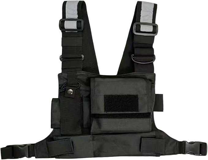 Genérico Outdoor Multi-Functional Chest BagCompatible for Men &amp Women Tactical Vest Backpack