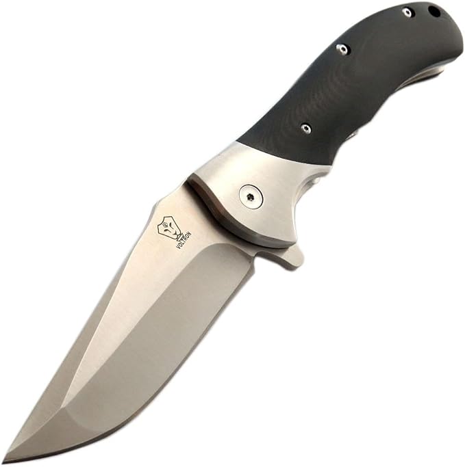 Eafengrow EF5&amp6&amp15 Folding Knives 9Cr18Mov Steel Blade G10 Steel Handle Ball Bearing Outdoor Camping Knife