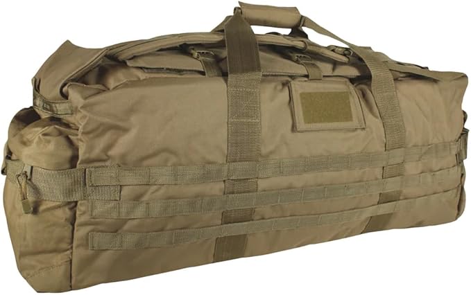 Fox Outdoor Products Jumbo Patrol Bag - Convertible Gear Hauler with Backpack Straps Compression Straps &amp Modular Storage