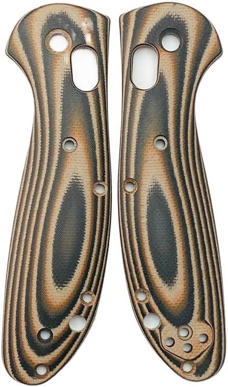 1 Pair Scales Handle Fits for Benchmade Griptilian 555 556 Custom G10 Handle Patch DIY Replacement