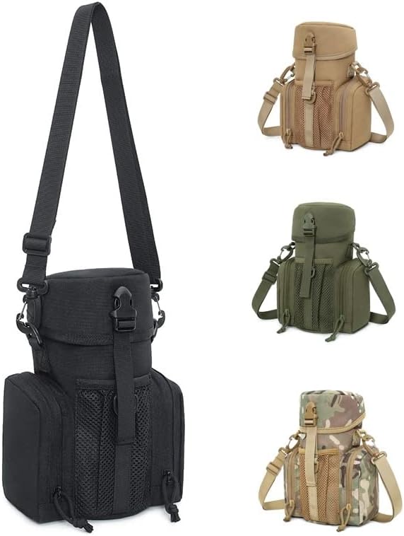 Outdoor Sports Hiking Bag Tactical Assault Combat Camouflage Tactical Molle Pack Water Bottle Pouch