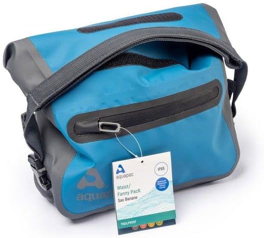 Aquapac Heavy Duty Waterproof Waist Pack Made in the UK 3 Litre Capacity Travel Essential 5 Year Warranty Hiking Mountain Biking Running Accessory