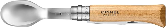 Opinel Picnic+ Cutlery Full Set No.8 Stainless Steel Knife Fork and Spoon Insert Micro Fiber Napkin