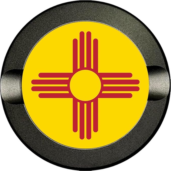 Metal Zyn Container - Metal Zyn Holder - Zyn Metal Can - Metal Container for Zyn Holder - Metal Zyn Can Golf Gifts for Him - Zyn Containers for Golf - New Mexico State Flag