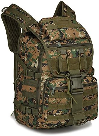Tactical Backpack Military Molle Hiking 36-55L Tactical Bag Outdoor Camouflage Mountaineering Bag Jungle Digital