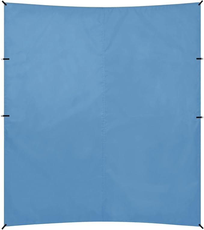 Steel Blue Beach Tent UPF50+ Easy Setup Shade Sun Shelter with Carrying Bag for Camping Picnics Backyard
