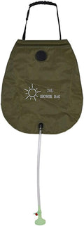 Portable Suctioned Strap Three-Story Outdoor Sports Travel Shower Water Bag Camping Folding Bath Bath Water Bag