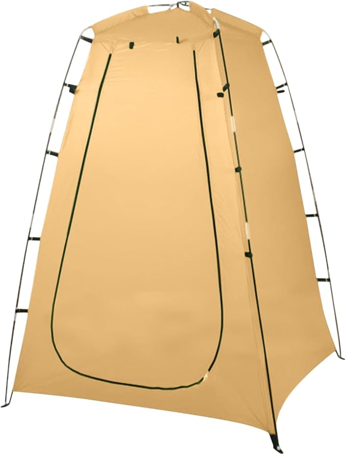 Camping Shower Shower Tent Portable Changing Room Multifunctional 4-in-1 Design Quick Pop-Up Setup with No Tools Required 120x120x190cm/47.24x47.24x74.8 Inches for Camping