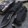 Get M-Tech USMC Iron Mike Folder M1023BK