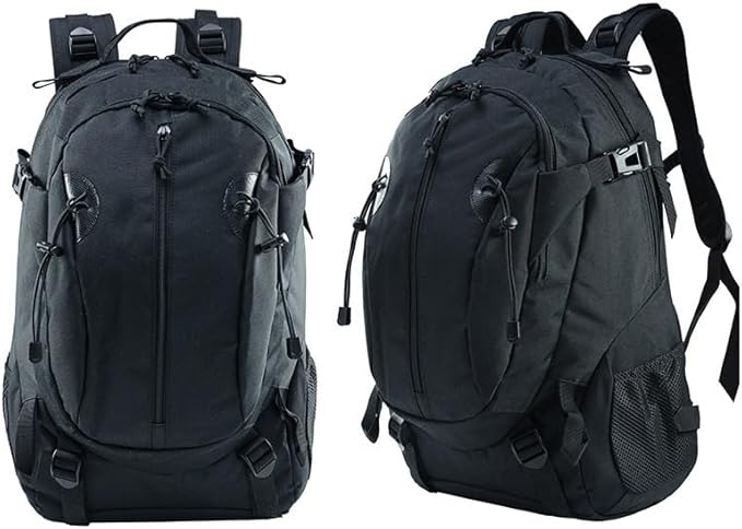 Tactical Backpack Military Molle Hiking 20-35L camouflage tactical hiking mountaineering sports outdoor black