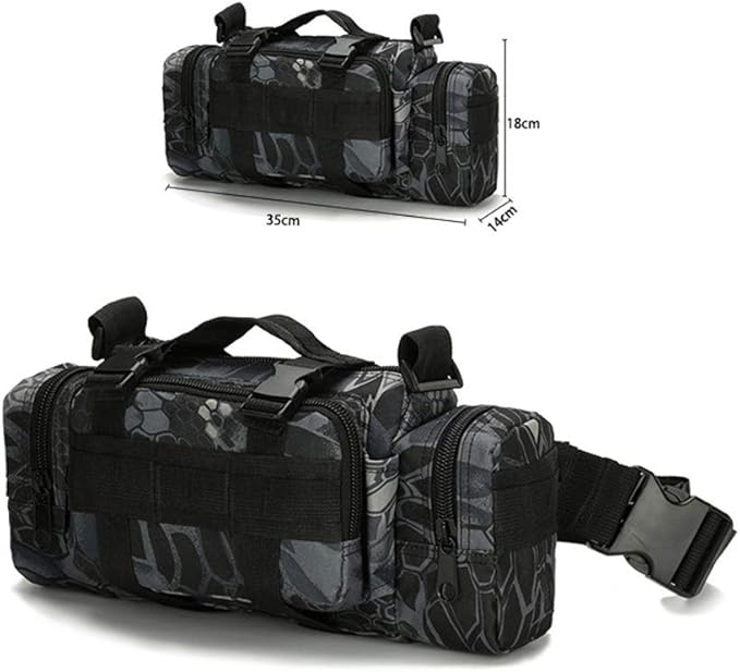 Sunnystacticalgear Outdoor Sports Hiking Pack Range Bag Molle Camouflage Tactical Camera Gear Bag - Nomad