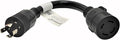 Parkworld 885262 Generator Adapter Cord 4-Prong Locking 20 AMP L14-20 Plug to 30 AMP Locking L14-30 Receptacle 1FT