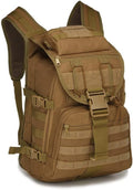 RISESHINE Outdoor Tactical Bag Backpack Sport Bag Pack Dual Large Capacity Tactical Bag for Every Day Carry(D45x31x8cm)