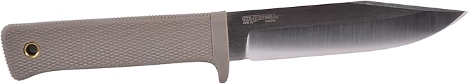 Cold Steel Exclusive SRK Compact Fixed Blade Knife 5 Clip Point CPM-3V Satin Blade Kray-Ex Handle Flat Dark Earth