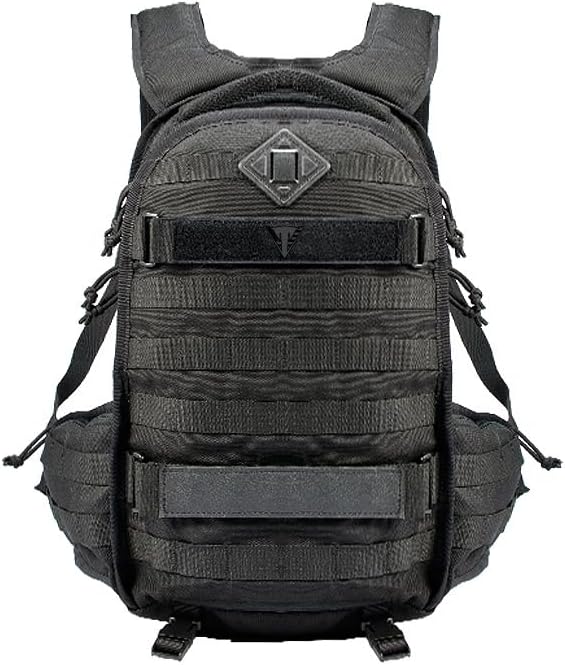 Tactical Pro Supply - Attack 900D Oxford Backpack for Hiking Camping Running Cycling and Biking Made from Premium Quality and Water-resistant backpack - Black