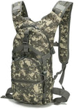 Backpack 15L Tactical Backpack Bicycle Backpack Outdoor Sports Mountaineering Hiking Camping Fishing