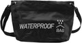 Waterproof Dry Bag Waterproof Dry Bag Handbag Minimalist Handheld Makeup Bag One Shoulder Waterproof Swimming Bag Outdoor Travel Small Toilet Bag for SwimmingBoating(Black)