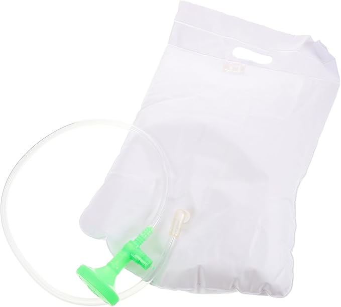 4pcs Portable Inflatable Shower Bag for Bedridden Patient Hair Washing Bedside Bathing Tool Splash