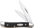 Case WR XX Pocket Knife Black Synthetic Peanut Item #22416 - (2220 SS) - Length Closed: 2 7/8 Inches