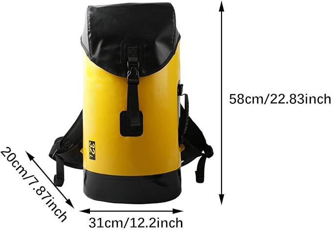 predolo Dry Storage Bag for Outdoor Use with Backpack Design for Kayaking and Sailing 32 L