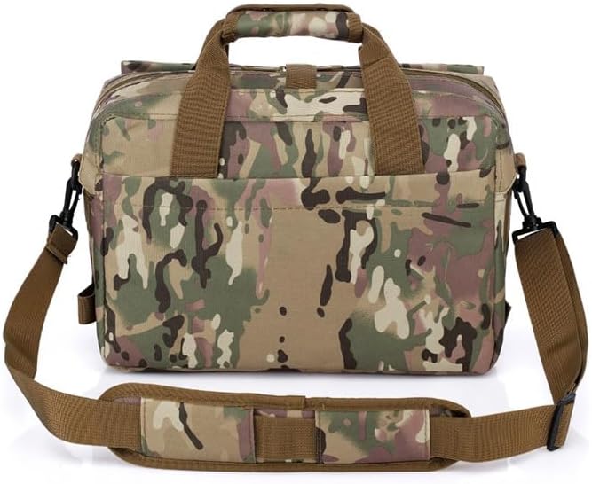 Outdoor Sports Hiking Pack Range Bag Molle Camouflage Tactical Gear Laptop Bag - Russia Camo