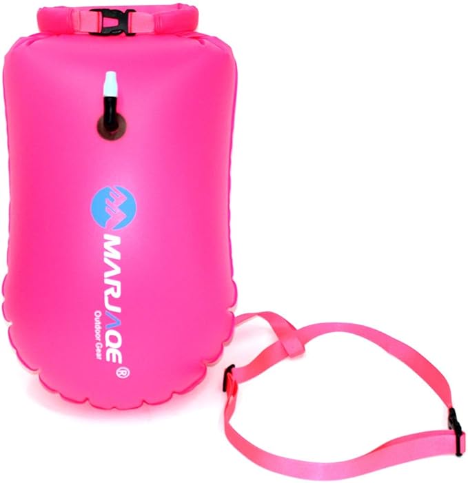 Swim Buoy20L Storage Swimming Life-Saving Dry Drift Bag for Open Water Swimmers Triathletes Kayakers and Snorkelers Highly Visible Buoy Float for Safe Swim Training
