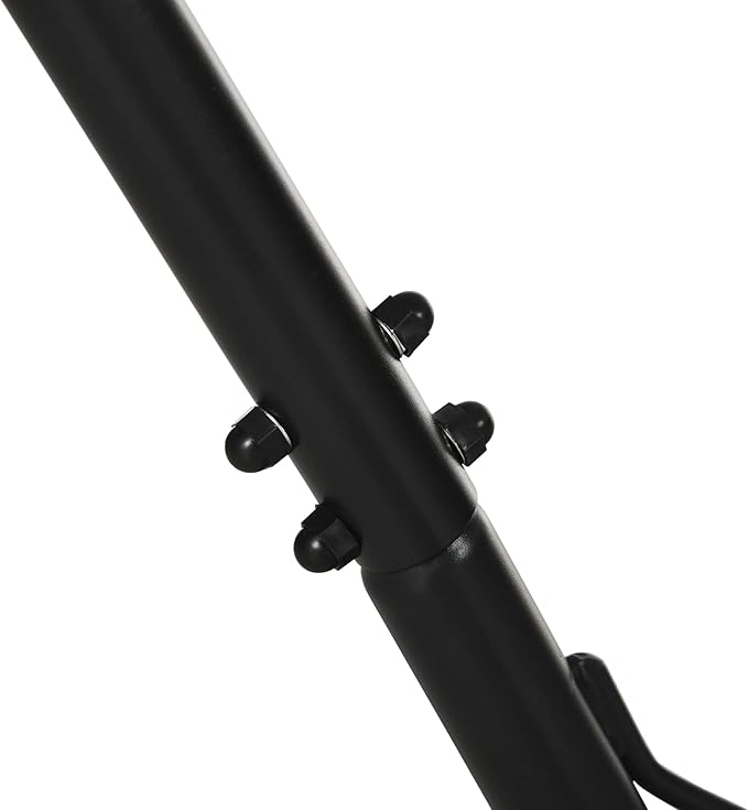 Outsunny Universal Hammock Stand 10-13ft Adjustable Steel Stand Space-Saving and Portable Carrying for Indoor and Outdoor Use Black