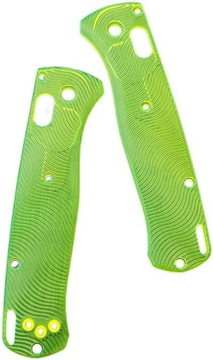 1 Pair Custom Acrylic Scales Fits for Bugout 535 Non Slip Handle Patch DIY Accessory