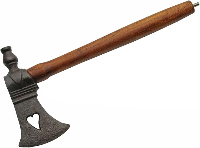 Heart Shape Carbon Steel Blade Wood Handle 13 Peace Axe