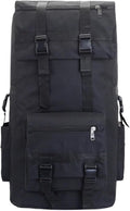 XMKT 110L Men Hiking Bag Camping Backpack Men Large Outdoor Climbing Trekking Travel Rucksack Tactical Bags Luggage Bag(Black)