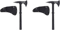 Camping Axe Throwing Axe for Outdoor Wood Splitting and Kindling Forged Carbon Steel Heat Treated Survival Tool Fiberglass Shock Reduction Handle
